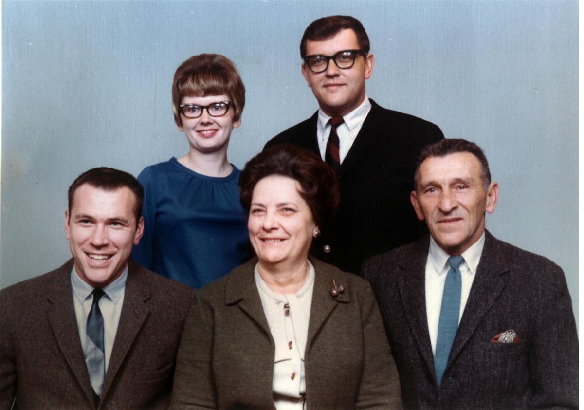 Cora, Sylvia, Bill, and Rasmus.