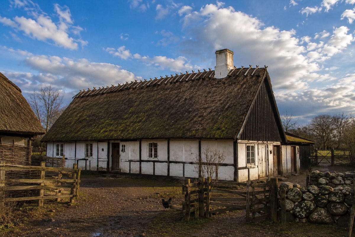 A Fyn farmhouse.