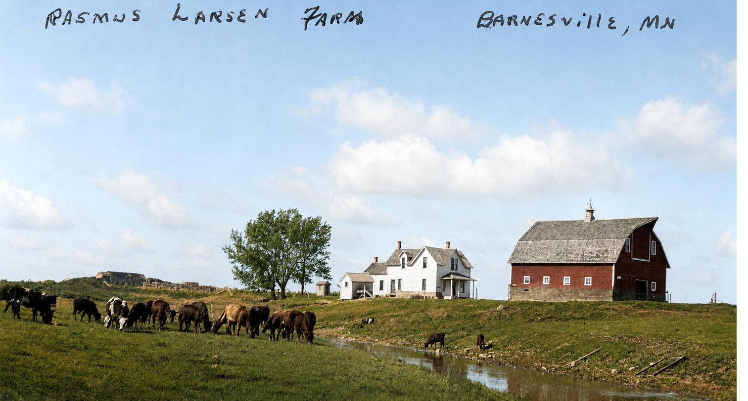 The Barnesville farm.